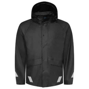 Chaqueta impermeable para hombre PROJOB 4430 644430, Negro, vista frontal