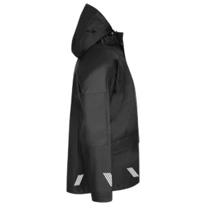 Chaqueta impermeable para hombre PROJOB 4430 644430, Negro, lateral derecho