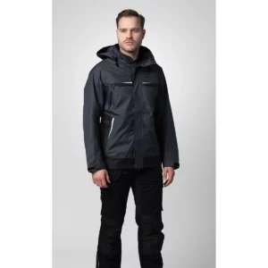 Chaqueta hombre PROJOB 4440 644440 / Chaqueta acolchada hombre PROJOB 4441 644441, vista frontal con modelo