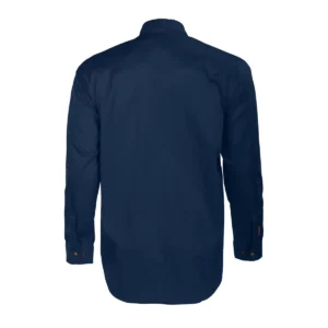 Camisa hombre PROJOB 5203 645203, Azul marino, vista posterior