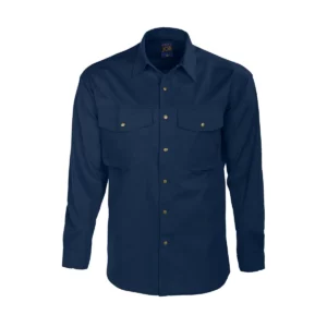 Camisa hombre PROJOB 5203 645203, Azul marino, vista frontal