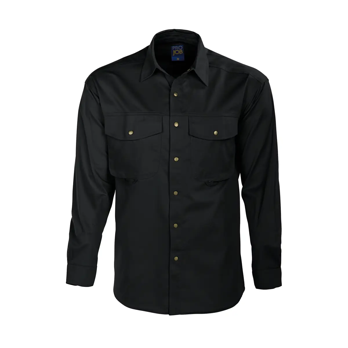 Camisa hombre PROJOB 5203 645203 7 Camisa hombre PROJOB 5203 645203, Negro, vista frontal