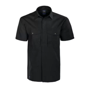 Camisa de manga corta hombre PROJOB 5205 645205, Negro, vista frontal
