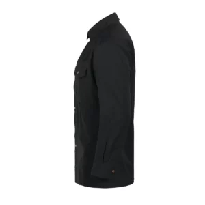 Camisa hombre PROJOB 5210 645210, Negro, lateral izquierdo