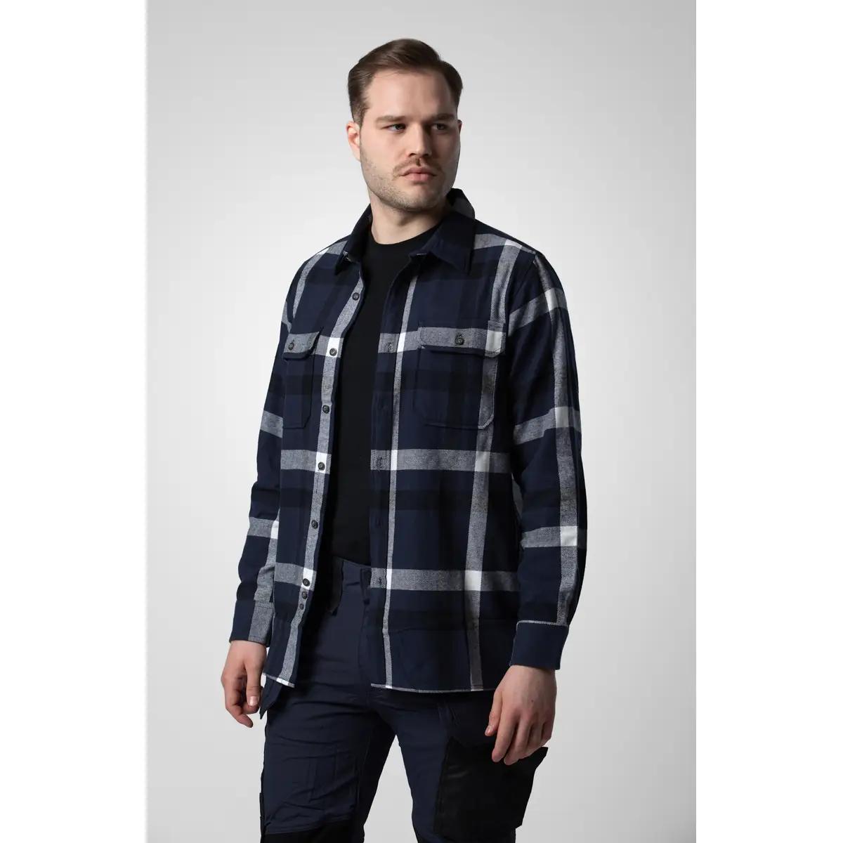 Camisa hombre PROJOB 5212 645212 1 Camisa hombre PROJOB 5212 645212, vista frontal con modelo