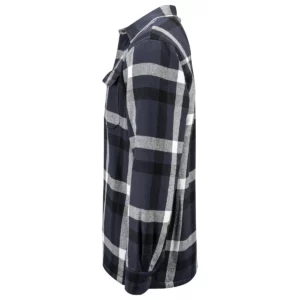 Camisa acolchada hombre PROJOB 5213 645213, Marino, lateral izquierdo