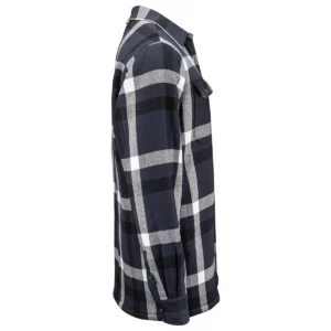 Camisa acolchada hombre PROJOB 5213 645213, Marino, lateral derecho