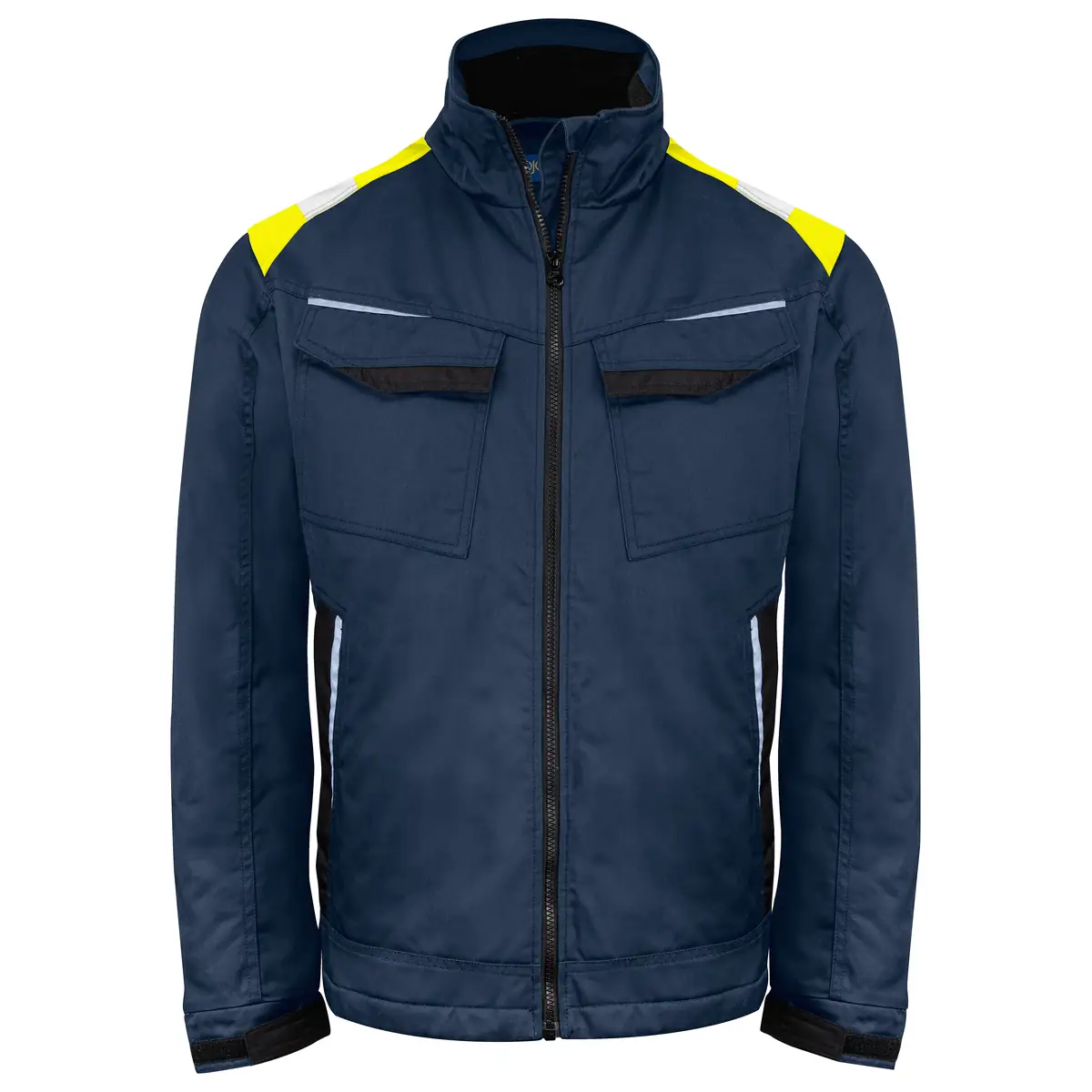 Chaqueta acolchada hombre PROJOB 5428 645428 1 Chaqueta acolchada hombre PROJOB 5428 645428, Amarillo/Marino, vista frontal