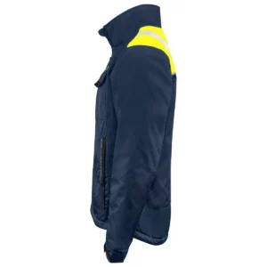 Chaqueta acolchada hombre PROJOB 5428 645428, Amarillo/Marino, lateral izquierdo