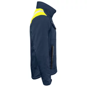 Chaqueta acolchada hombre PROJOB 5428 645428, Amarillo/Marino, lateral derecho