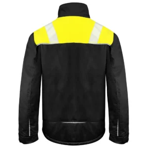 Chaqueta acolchada hombre PROJOB 5428 645428, Amarillo/Negro, vista posterior