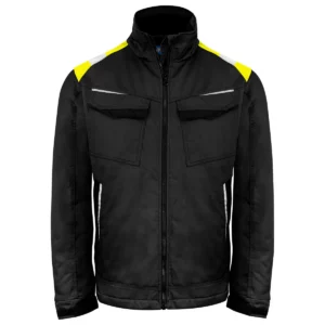 Chaqueta acolchada hombre PROJOB 5428 645428, Amarillo/Negro, vista frontal