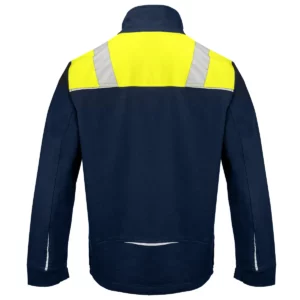 Chaqueta hombre PROJOB 5437 645437, Marino/Amarillo, vista posterior