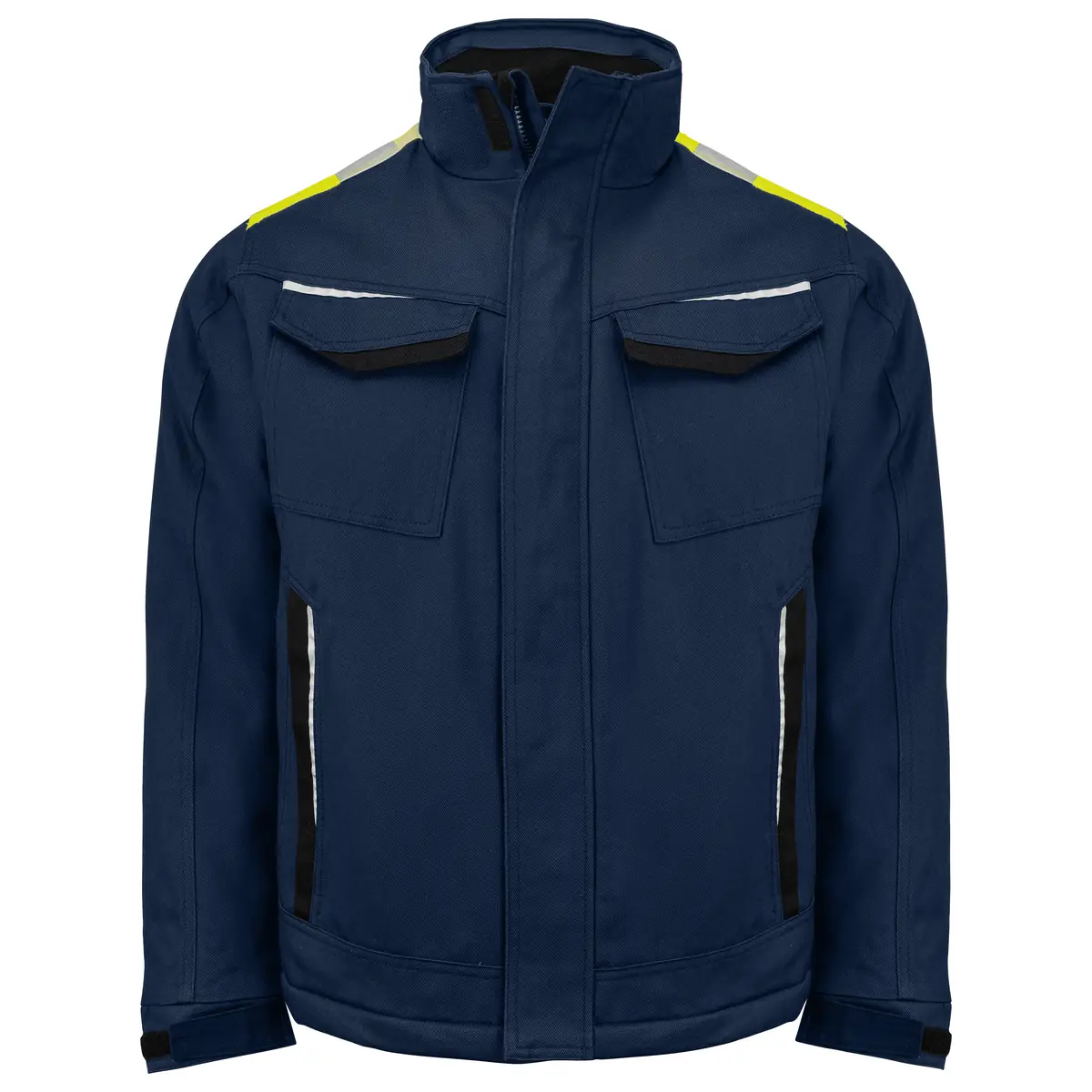 Chaqueta acolchada hombre PROJOB 5438 645438 1 Chaqueta acolchada hombre PROJOB 5438 645438, Marino/Amarillo, vista frontal