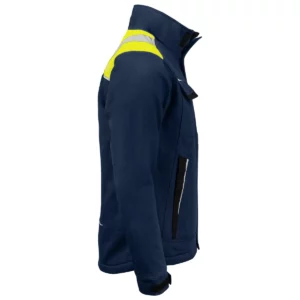 Chaqueta acolchada hombre PROJOB 5438 645438, Marino/Amarillo, lateral derecho