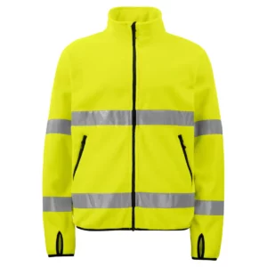 Chaqueta polar PROJOB 6327 646327, Amarillo/Negro, vista frontal
