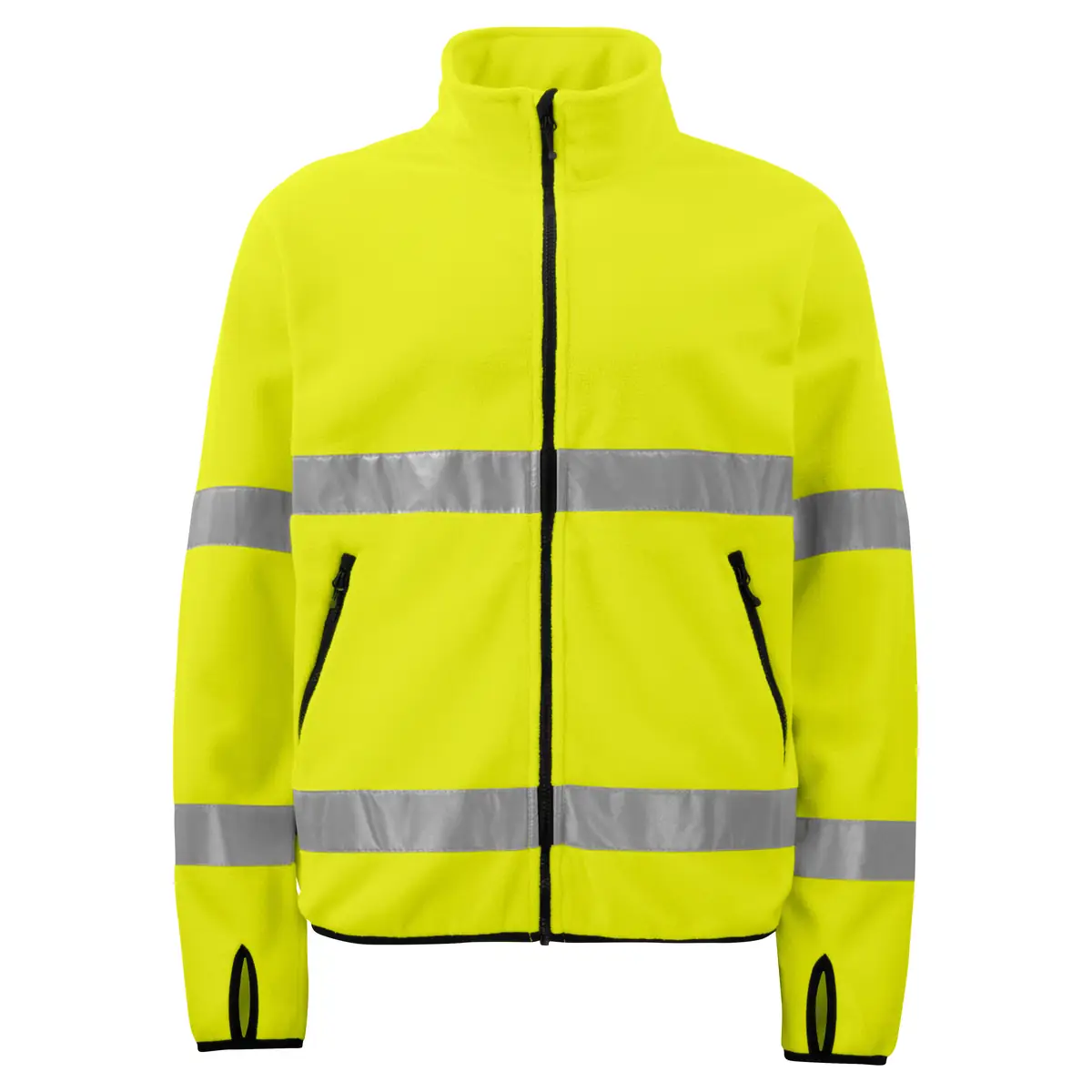 Chaqueta polar PROJOB 6327 646327 1 Chaqueta polar PROJOB 6327 646327, Amarillo/Negro, vista frontal
