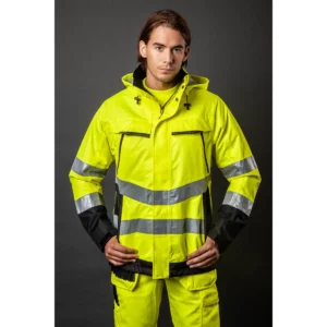 Chaqueta acolchada PROJOB 6441 646441, vista frontal con modelo