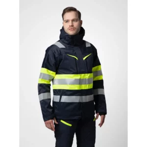 Chaqueta acolchada PROJOB 6454 646454, vista frontal con modelo
