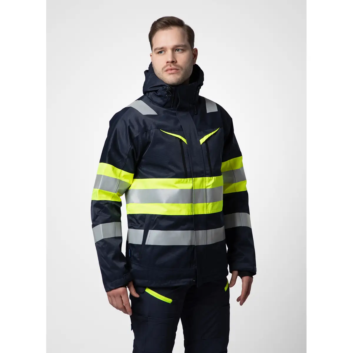 Chaqueta acolchada PROJOB 6454 646454 1 Chaqueta acolchada PROJOB 6454 646454, vista frontal con modelo