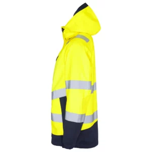 Chaqueta impermeable hombre PROJOB 6455 646455, Amarillo/Marino, lateral izquierdo