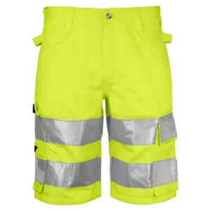 Pantalón corto hombre PROJOB 6536 HV CLASE 2/1 646536, Amarillo, vista frontal