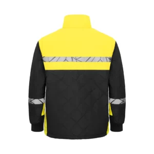 Chaqueta hombre PROJOB PROGRESSION 7404 647404, Negro/Amarillo, vista posterior