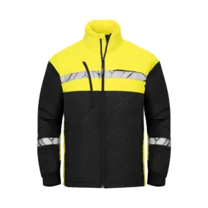 Chaqueta hombre PROJOB PROGRESSION 7404 647404, Negro/Amarillo, vista frontal