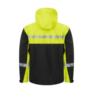 Chaqueta hombre PROJOB PROGRESSION 7414 647414, Negro/Amarillo, vista posterior