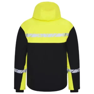 Chaqueta hombre PROJOB PROGRESSION 7415 647415, Negro/Amarillo, vista posterior