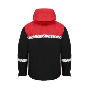 Chaqueta hombre PROJOB PROGRESSION 7415 647415, Negro/Rojo, vista posterior