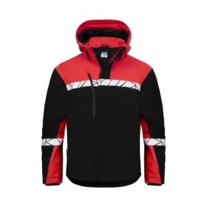 Chaqueta hombre PROJOB PROGRESSION 7415 647415, Negro/Rojo, vista frontal