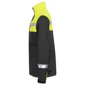 Chaqueta unisex PROJOB PROGRESSION 7416 647416, Negro/Amarillo, lateral izquierdo
