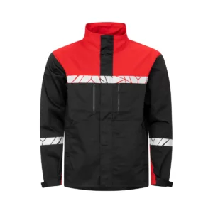 Chaqueta unisex PROJOB PROGRESSION 7416 647416, Negro/Rojo, vista frontal