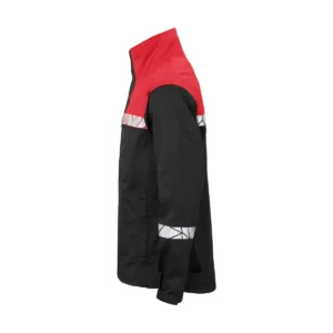 Chaqueta unisex PROJOB PROGRESSION 7416 647416, Negro/Rojo, lateral izquierdo