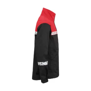 Chaqueta unisex PROJOB PROGRESSION 7416 647416, Negro/Rojo, lateral derecho