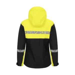 Chaqueta mujer PROJOB PROGRESSION 7419 647419, Negro/Amarillo, vista posterior