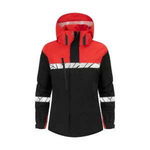 Chaqueta mujer PROJOB PROGRESSION 7419 647419, Negro/Rojo, vista frontal