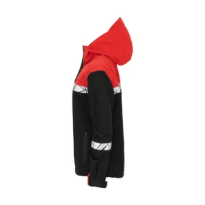 Chaqueta mujer PROJOB PROGRESSION 7419 647419, Negro/Rojo, lateral izquierdo