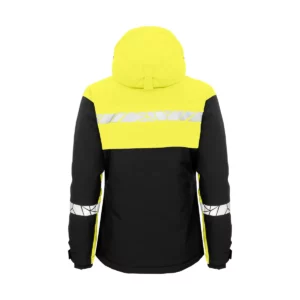 Chaqueta mujer PROJOB PROGRESSION 7420 647420, Negro/Amarillo, vista posterior