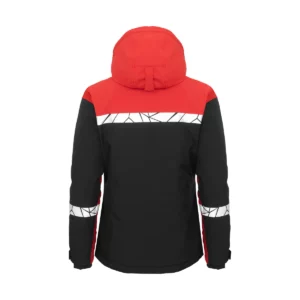 Chaqueta mujer PROJOB PROGRESSION 7420 647420, Negro/Rojo, vista posterior