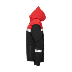 Chaqueta mujer PROJOB PROGRESSION 7420 647420, Negro/Rojo, lateral izquierdo