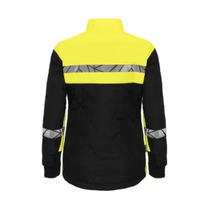 Chaqueta mujer PROJOB PROGRESSION 7421 647421, Negro/Amarillo, vista posterior