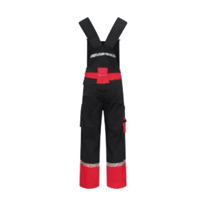 Peto hombre PROJOB PROGRESSION 7600 647600, Negro/Rojo, vista posterior