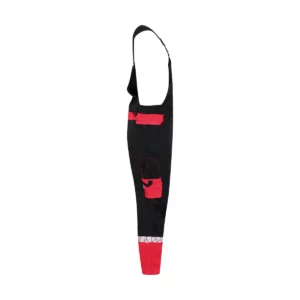 Peto hombre PROJOB PROGRESSION 7600 647600, Negro/Rojo, lateral derecho