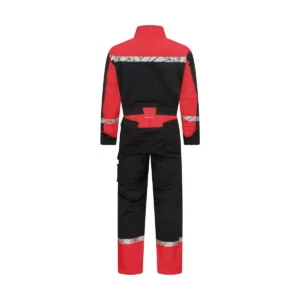 Mono hombre PROJOB PROGRESSION 7601 647601, Negro/Rojo, vista posterior