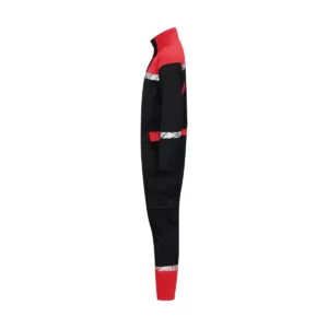 Mono hombre PROJOB PROGRESSION 7601 647601, Negro/Rojo, lateral izquierdo
