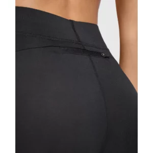 Malla media pierna mujer Roly Icaria Woman 6695, negro, detalle del bolsillo trasero con modelo