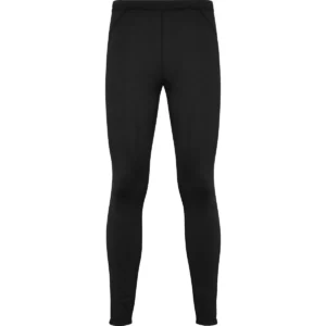 Malla larga running hombre Roly Bristol 0406, negro, vista frontal