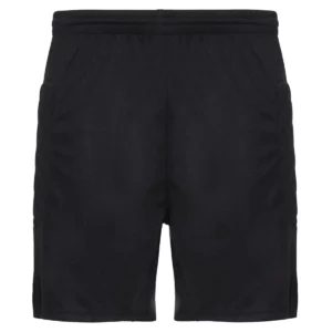 Pantalón corto de portero Roly Arsenal 0551, negro, vista frontal